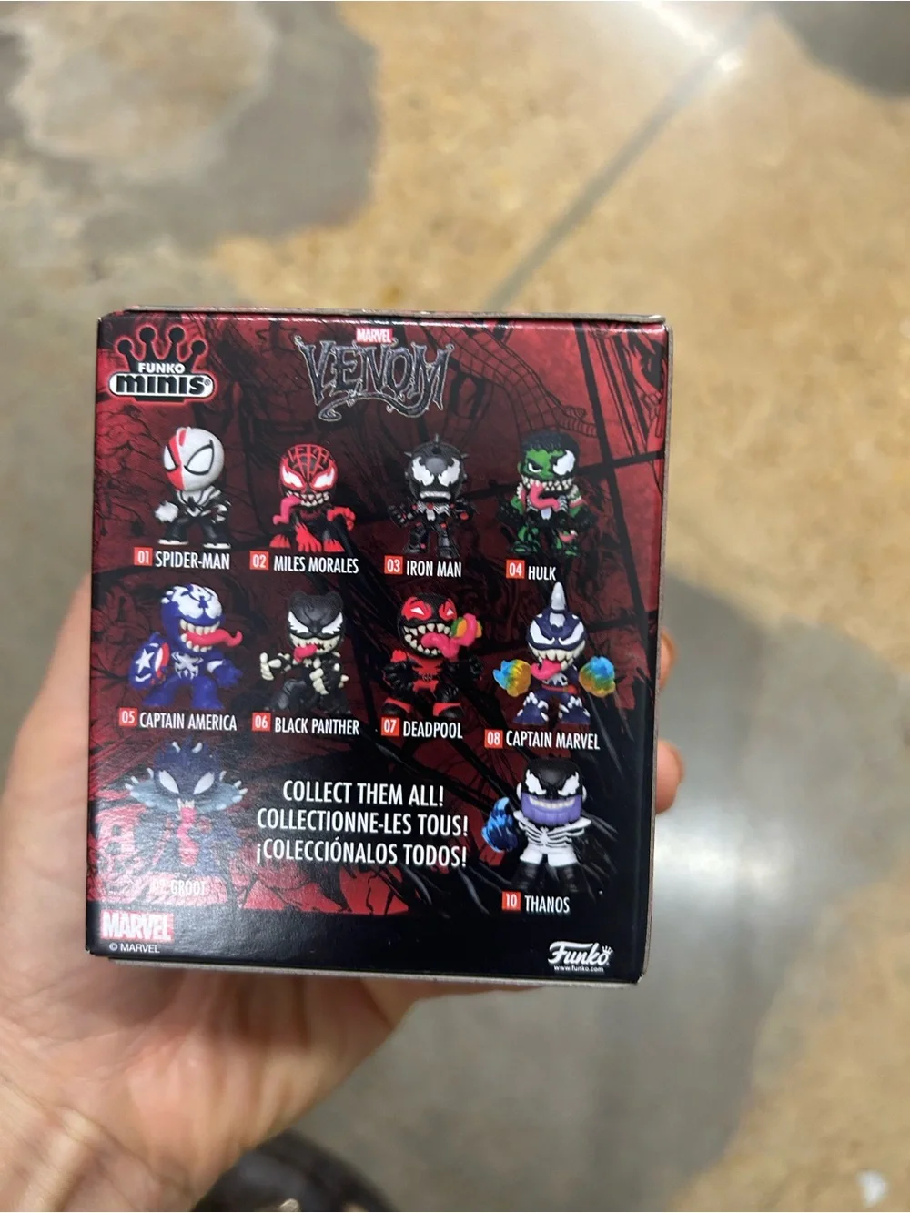 Marvel Venom Thanos vinyl figure